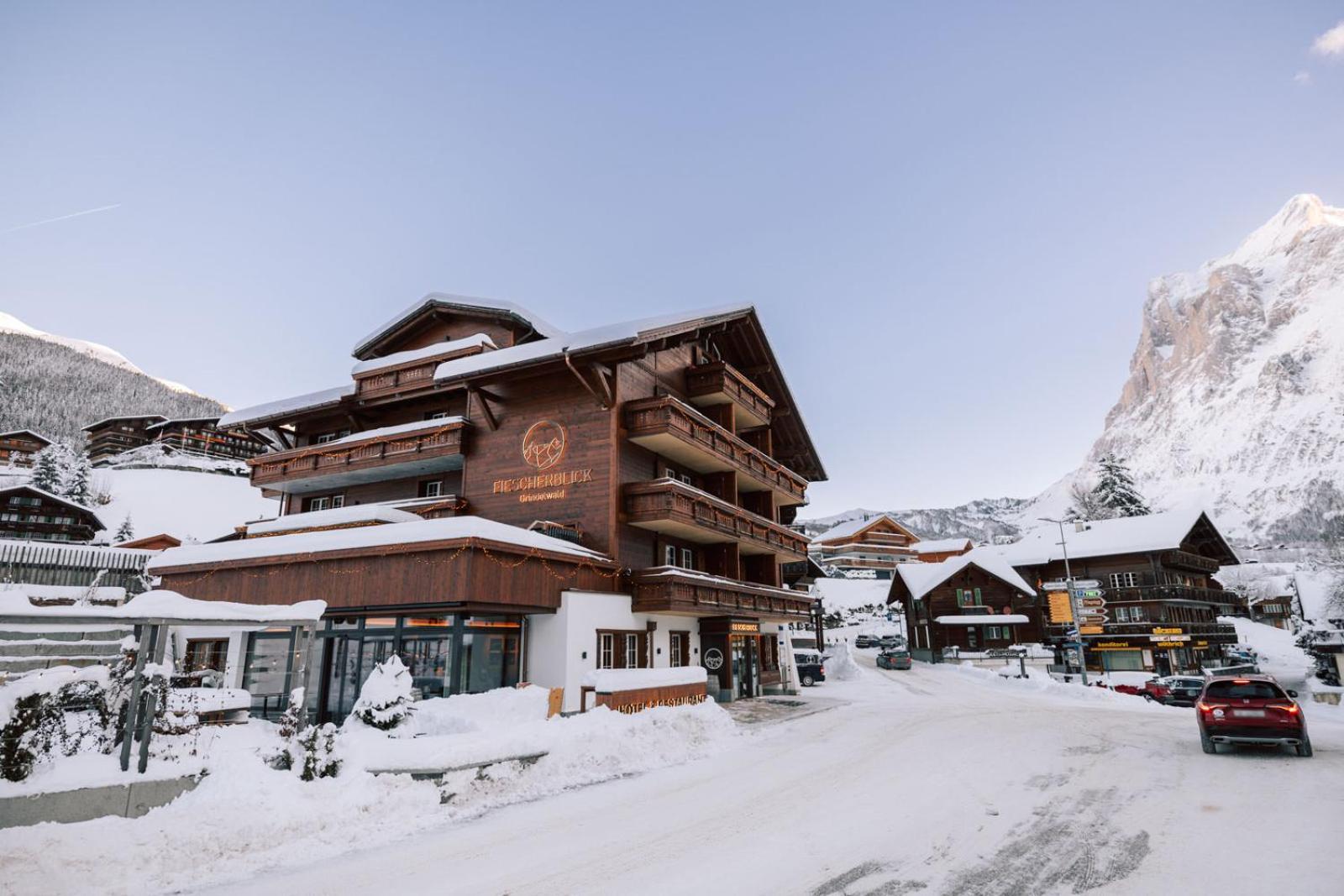 Hotel Fiescherblick Grindelwald Exterior foto