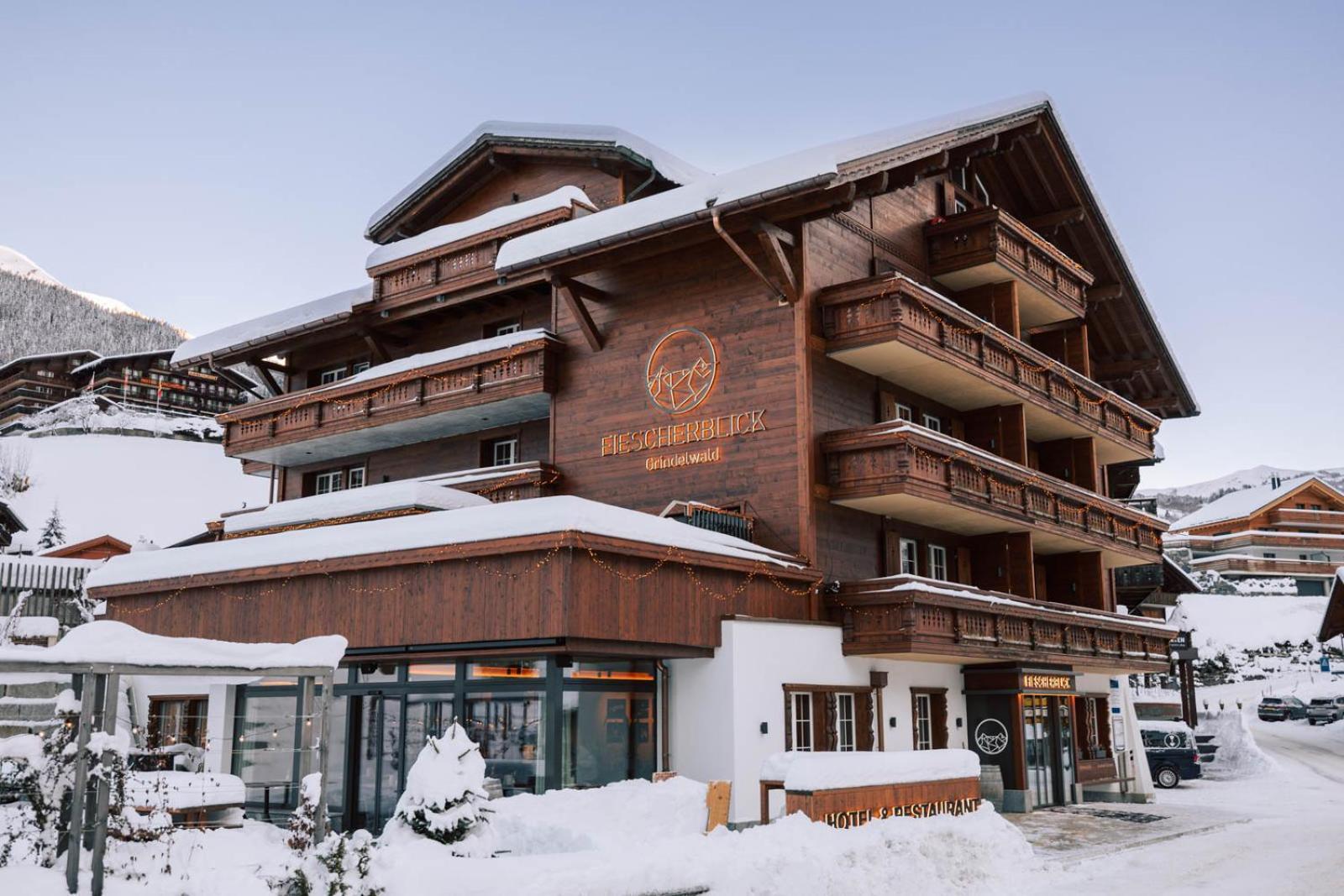 Hotel Fiescherblick Grindelwald Exterior foto